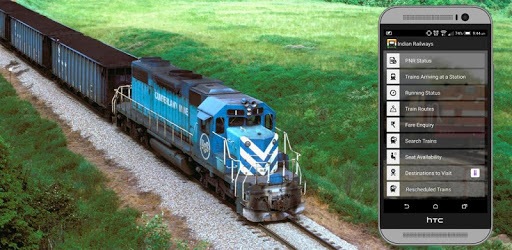 Indian Railways train enquiry PC screenshot