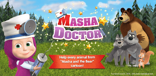 Masha and the Bear: Free Animal Games for Kids PC screenshot