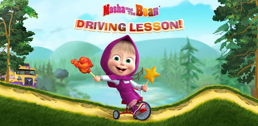 Masha and the Bear: Climb Racing and Car Games PC screenshot