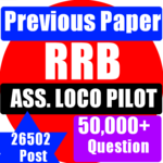 RRB Loco pilot CBT Stage 2 Previous Paper for PC