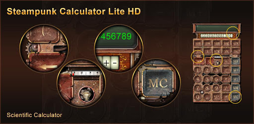 Steampunk Calculator Lite HD PC screenshot