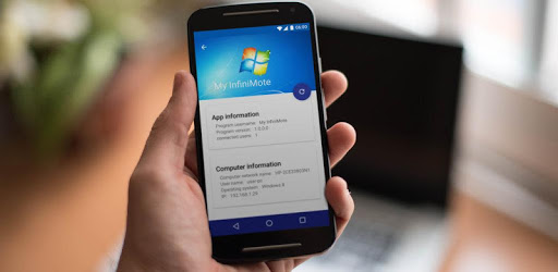 InfiniMote - PC  remote control and mouse PC screenshot