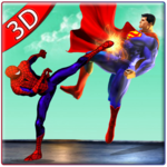 Superhero Fighting Games Grand Ring Arena Battle icon