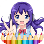 Anime Manga Coloring Book icon