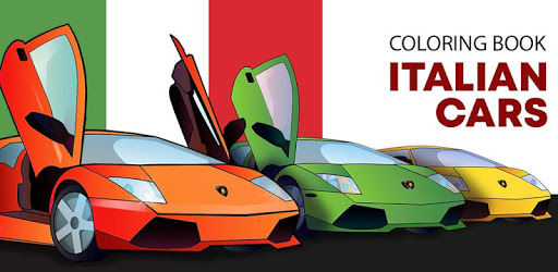 Italian Cars Coloring Book PC screenshot Italian Cars Coloring Book PC screenshot