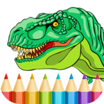 Best Dinosaur Coloring Book icon