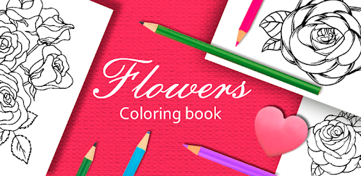 Flower Coloring Book PC screenshot