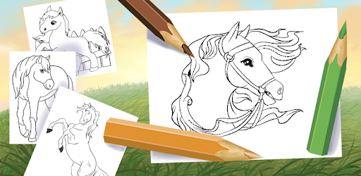 Horse Coloring Pages PC screenshot Horse Coloring Pages PC screenshot