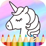 Unicorn Coloring Book icon