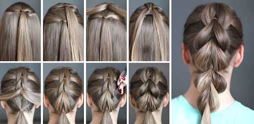 Hairstyles step by step Offline PC screenshot