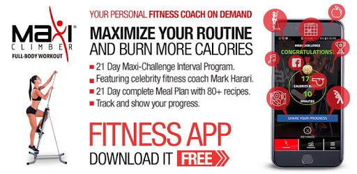 MaxiClimber® Fitness App PC screenshot