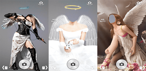 Girl Angel Devil photo montage PC screenshot Girl Angel Devil photo montage PC screenshot