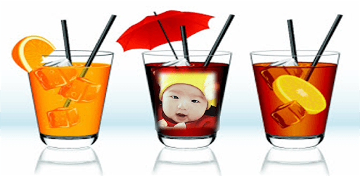 Wine glass Photo Frame Montage PC screenshot