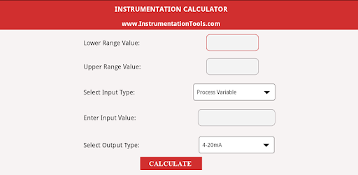 Instrumentation Calculator PC screenshot