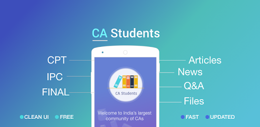 CA Student Connect - CA Final IPC CPT PC screenshot