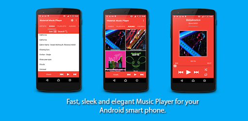 Material Music Player PC screenshot