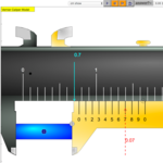 Vernier Calipers Simulator for PC