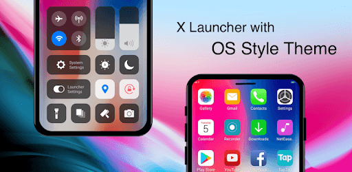 X Launcher: With OS11 Style Theme & Control Center PC screenshot