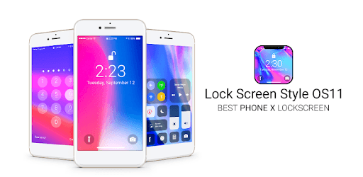 Lock Screen Phone X Style OS 11 PC screenshot