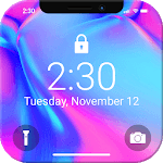 Lock Screen Phone X Style OS 11 icon