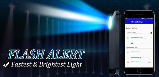 Smart Flash Alert on Call, sms and  Notifications PC screenshot