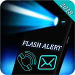 Smart Flash Alert on Call, sms and Notifications icon