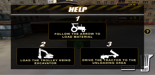 Tractor Concrete Excavator: Op PC screenshot