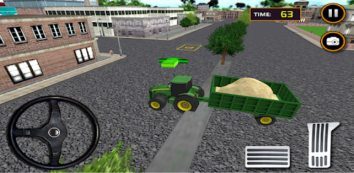Tractor Sand Transporter Mania PC screenshot Tractor Sand Transporter Mania PC screenshot