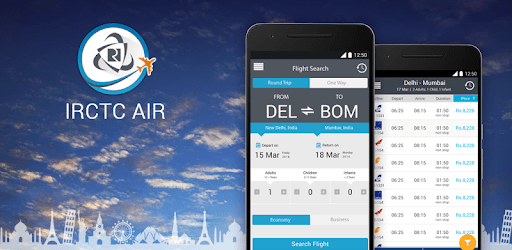 IRCTC AIR PC screenshot