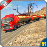 Oil Tanker Long Trailer Truck Simulator-Road Train icon