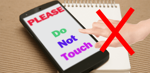 Alarm when you touch Phone PC screenshot Alarm when you touch Phone PC screenshot