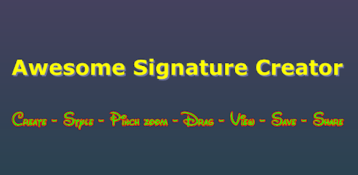 Signature Creator PC screenshot Signature Creator PC screenshot
