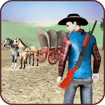 Wild West Cowboy Hunter- Horse Cart Redemption Sim icon