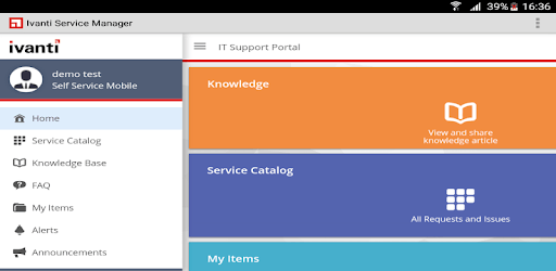 Ivanti Service Manager PC screenshot