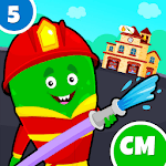My Monster Town - Fire Station Games for Kids for PC