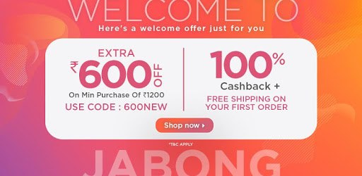 Jabong Online Shopping App PC screenshot
