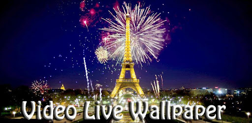 Fireworks in Paris Video LWP PC screenshot