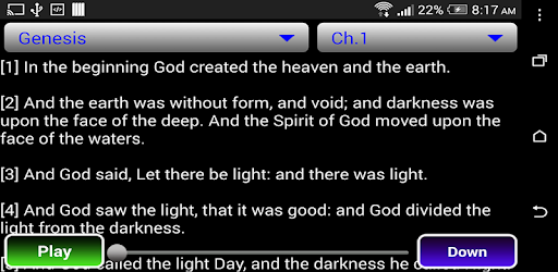 Audio Bible (KJV) PC screenshot Audio Bible (KJV) PC screenshot