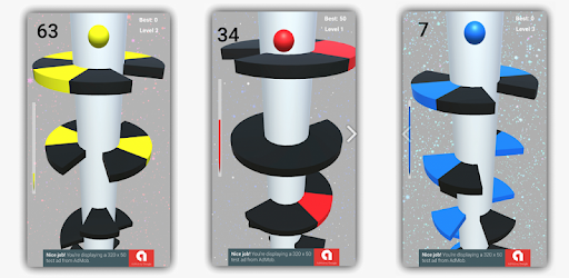 Helix Ball Fall PC screenshot