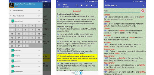 Easy-to-Read Version ERV Holy Bible Offline Audio PC screenshot