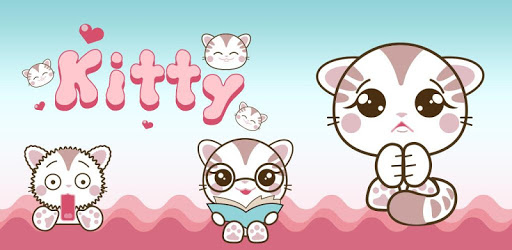 GO Keyboard Kitty Sticker PC screenshot