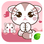 GO Keyboard Kitty Sticker for PC