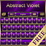 Free Abstract Violet Go Keyboard for PC