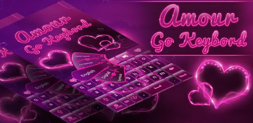 Amour Go Keyboard Theme PC screenshot