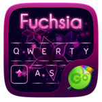 Fuchsia GO Keyboard Theme for PC