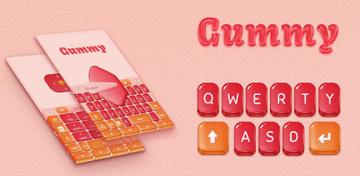 Gummy Go Keyboard Theme PC screenshot