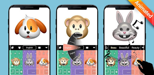 Animoji GO Keyboard Animated Theme PC screenshot Animoji GO Keyboard Animated Theme PC screenshot