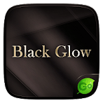 Black Glow GO Keyboard Theme icon