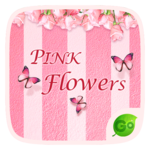 Pink Flowers GO Keyboard Theme icon