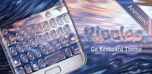 Ripples GO Keyboard Animated Theme PC screenshot